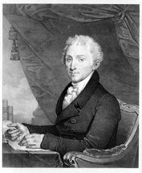 Porträt von James Monroe, veröffentlicht 1828